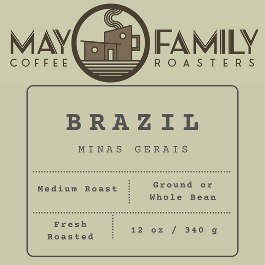 Medium Roast - Brazil 12 oz Bag